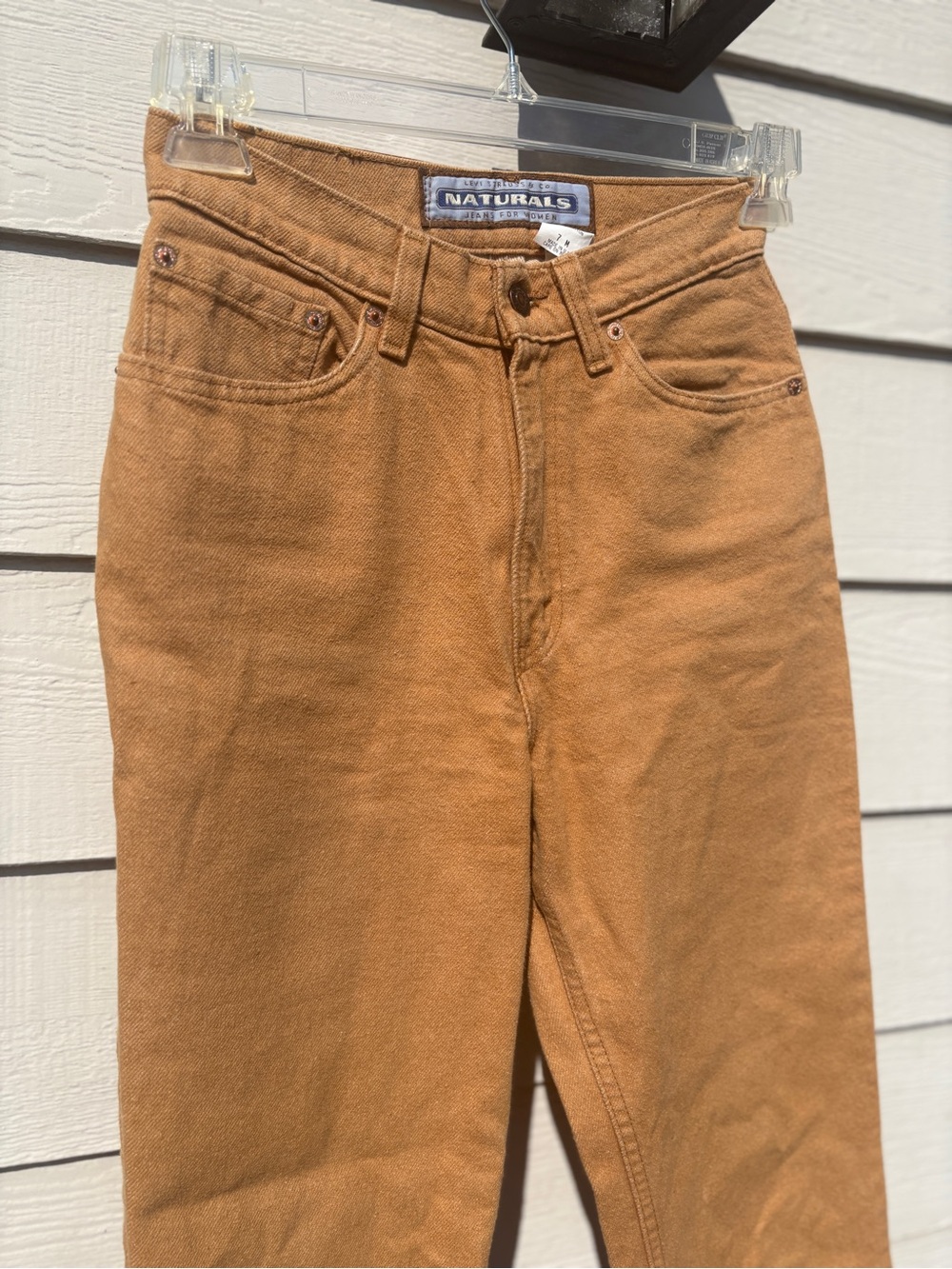Levi's High Waisted Tan Pants